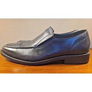 Cole Haan Taylor C08876 Shoes Mens Size 10 M Black Slip On Leather Loafers